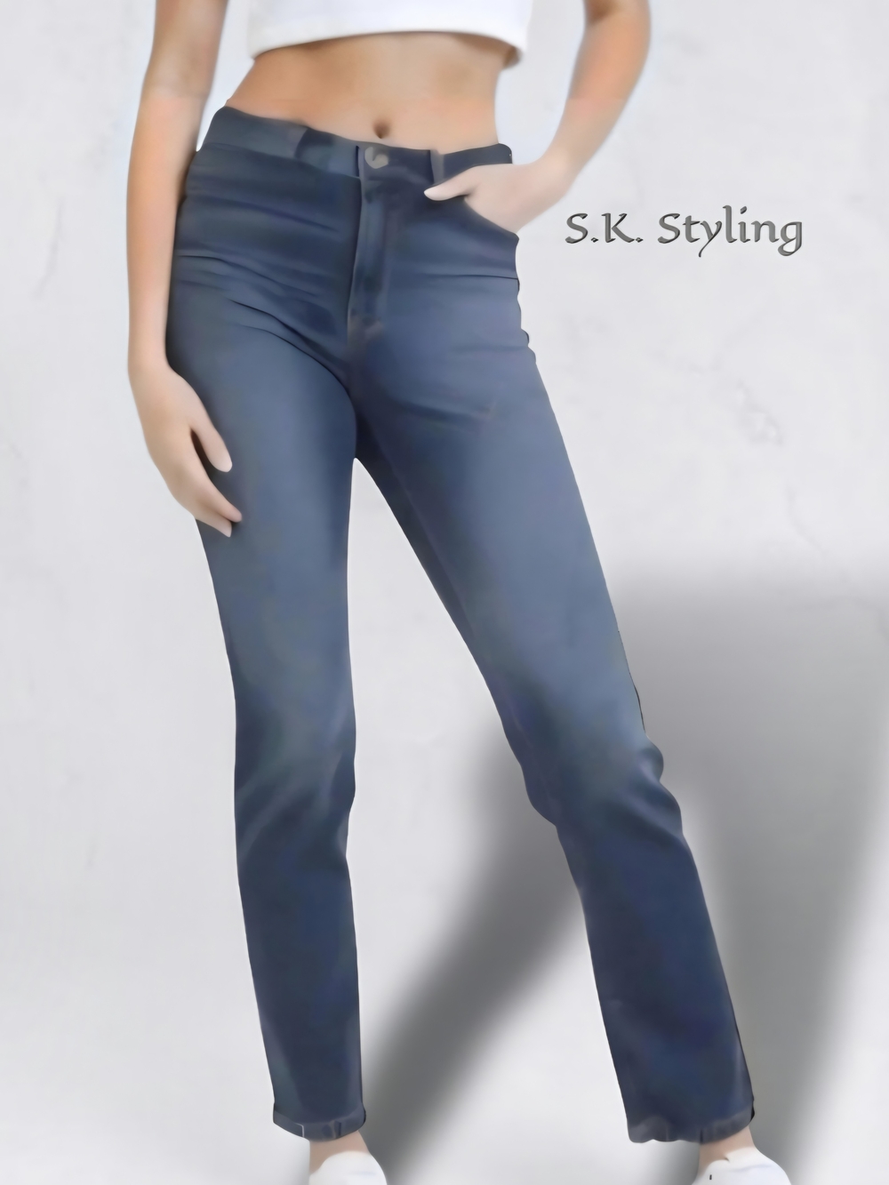 J. Crew 9'' High Rise Skinny Denim Jeans Blue Medium Wash size 27 (30×27)